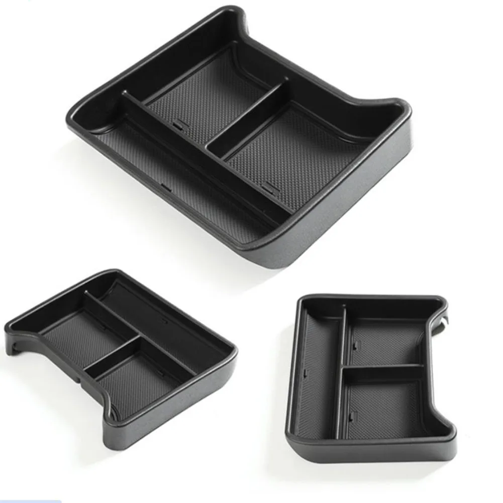 Car Center Armrest Storage Storage Sunglasses Holder Armrest Storage Box Tool-free Installation Reduces Cabin Clutter