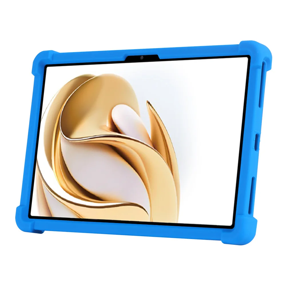 For CHUWI AuPad 10.95 inch tablet case shockproof silicone case adjustable stand cover soft silicone stand protective coating
