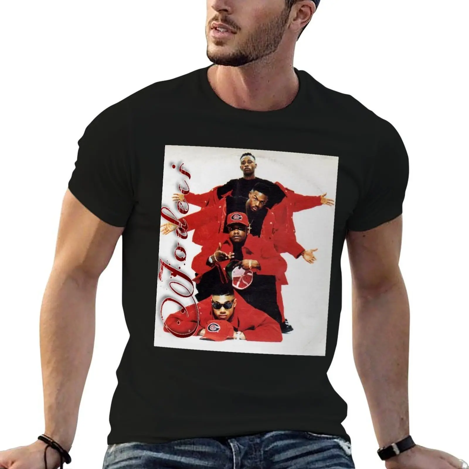 

t shirt 100% man men t luxury Jodeci cotton brand cotton shirts T-Shirt 100% shirt t cotton