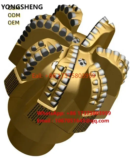 Drilling For Well Mining Bits Plg 8 3/4 non Core Pdc drill Bit