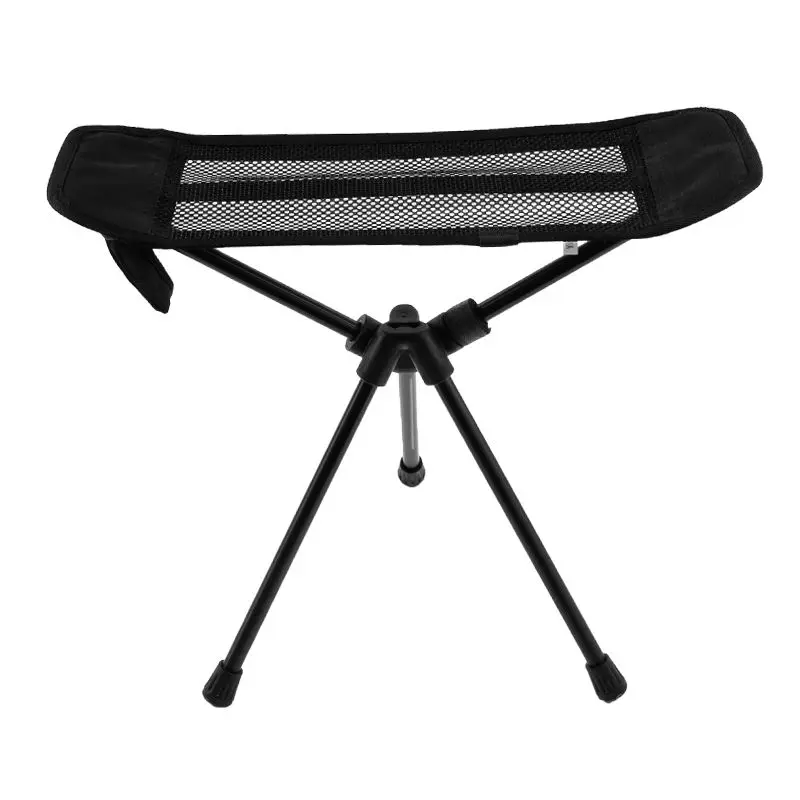 Outdoor Folding Chair Portable Bracket Aluminum Alloy Lunch Break Fishing Recliner Foot Support Moon Aluminum Alloy Ultra-light