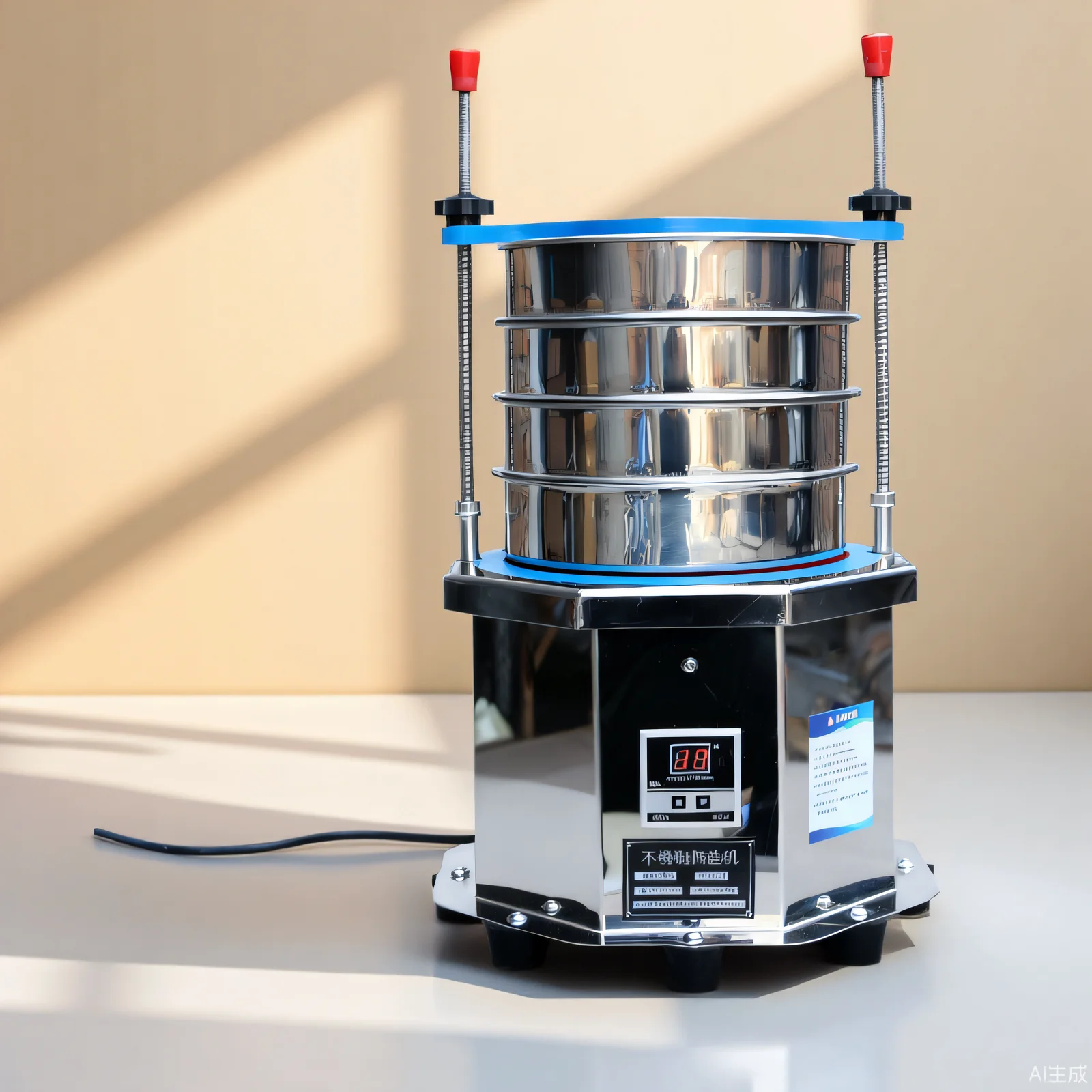 Laboratory Multi-Layer Electric Vibrating Sieve, Precision Shaker for Grain Size Analysis
