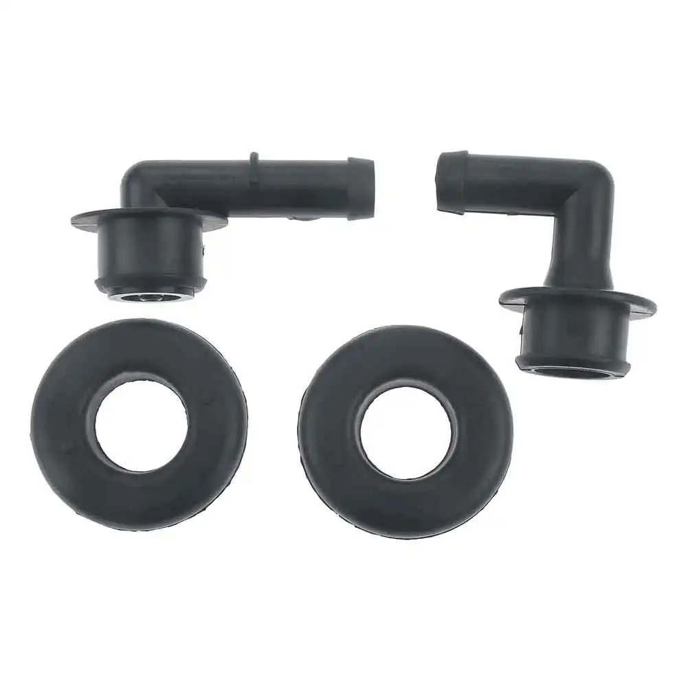 

1 Pair Vent Valve Elbows With Grommet Kit 53030497 53013360AA 02946079 2946079 Auto Modified Accessories Drop Shipping