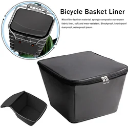 Bicycle Basket Inner Bag Rainproof Rustproof Sturdy Cycle Basket Liner For Convenient Storage Carrying Cycling Accessories