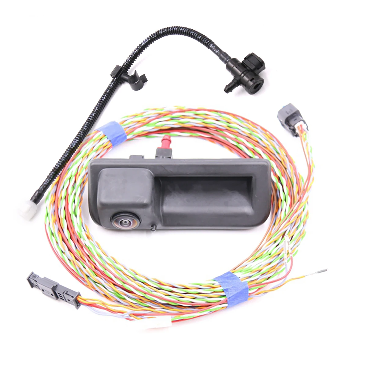 FOR A3 8Y Octavia MK4 High Line Rear View Camera with Guidance Line + wiring harness+pipe