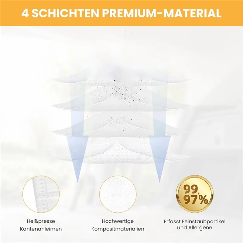 

LICE-мешки для пылесоса, фильтр, подходит для Karcher KFI 357 KFI357 KA 40, сменный мешок для Karcher 2,863-314.0 WD2 Plus