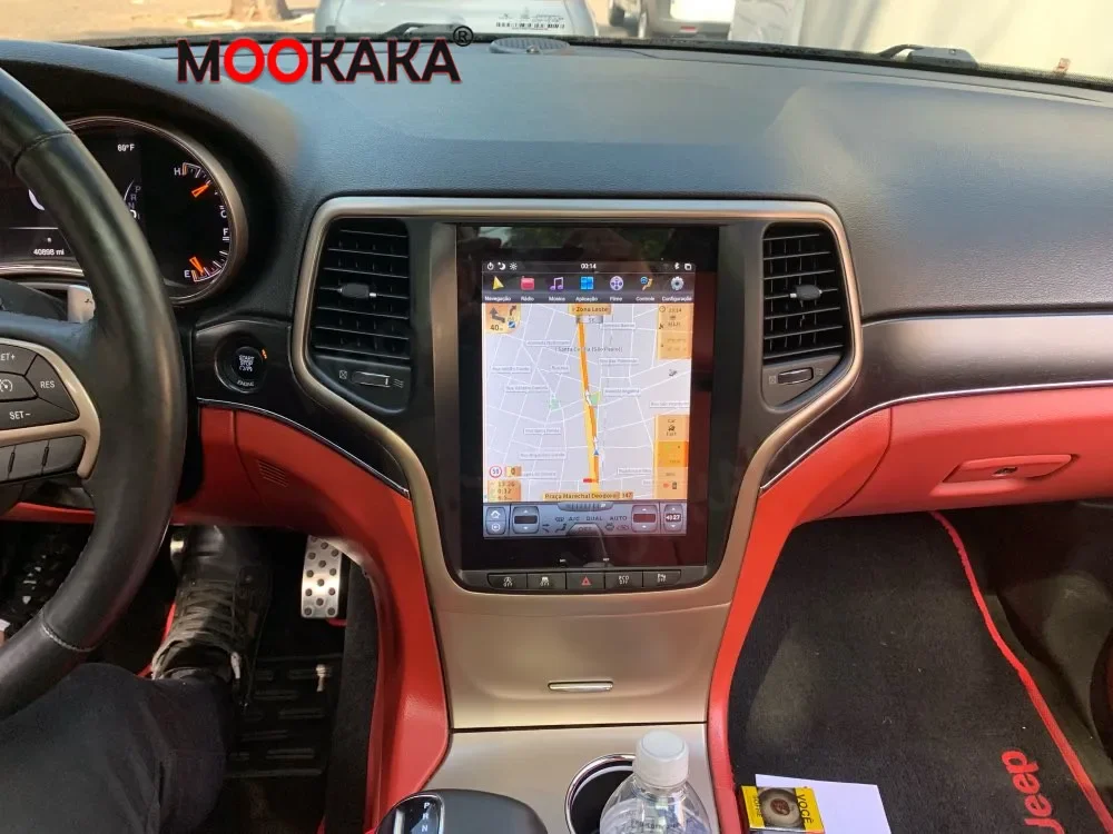IPS Android 13.0 6+128G Car Multimedia Radio For Jeep Grand Cherokee 2008-2013 GPS Navigation Auto Stereo Head Unit DSP Carplay