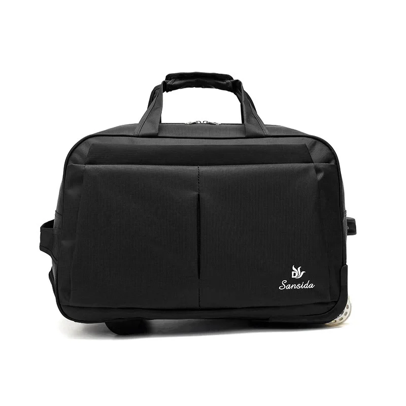 Travel Suitcase Trolley Bag With Wheels Large Capacity Luggage Bags Women Men Hand Luggage Carry On Bags Foldable Duffle Cabin