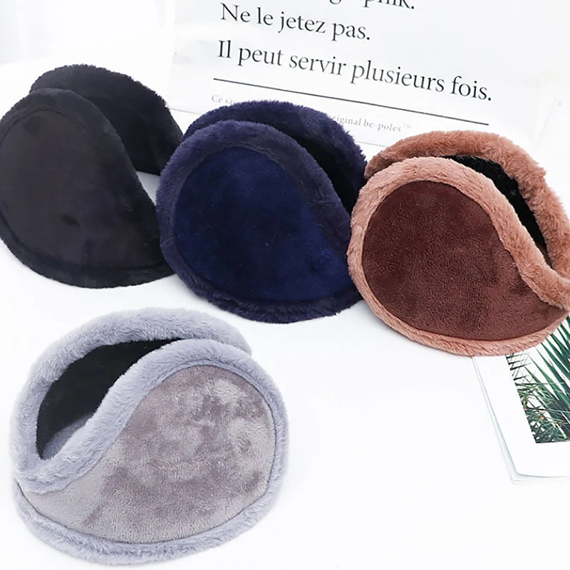 رشاقته الشتاء للجنسين سماعات الصوف دفئا غطاء للأذنين الدافئة أفخم القماش الأذن يفشل غطاء الأذن تدفئة الأذن دفئا واقي أذن #5