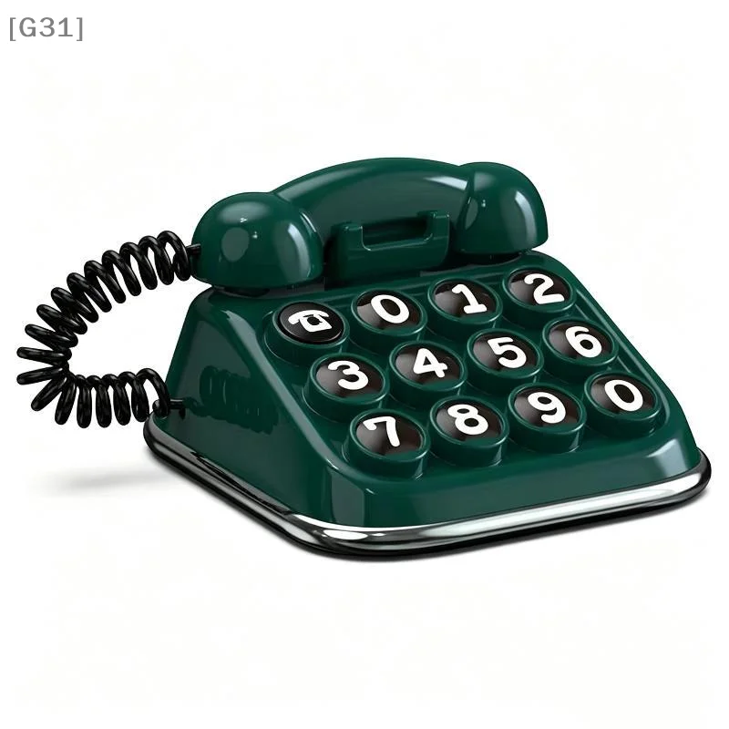 Retro Landline Telephone Shaped Car Parking Number Mini Temporary Phone Number Sign Vehicle Windshield Decoration【G31】[G31] - view 5