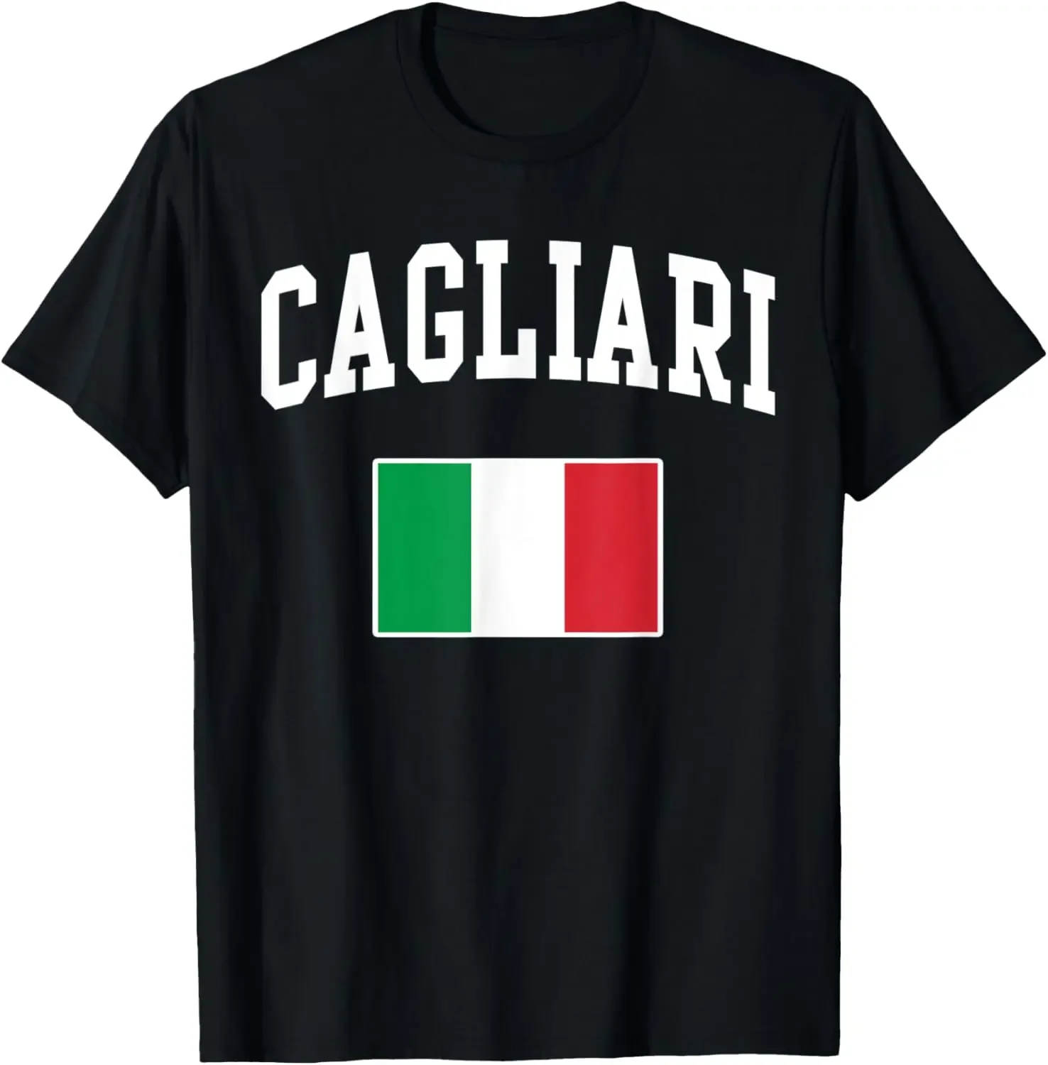 Italia Cagliari Italy Italian Flag Italiano Men Women Kids T-Shirt