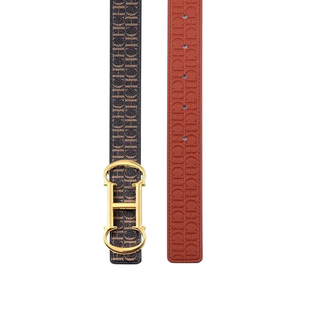 

Женский подарочный набор премиум-класса с подарочной сумкой, роскошный кожаный пояс, модный универсальный ремешок, элитная горячая распродажа