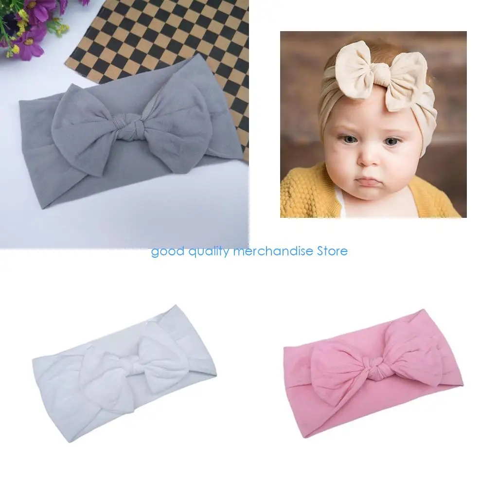 

Y5JD бантики для волос для младенцев, моющиеся нейлоновые повязки на голову, несколько цветов для ежедневного использования, для