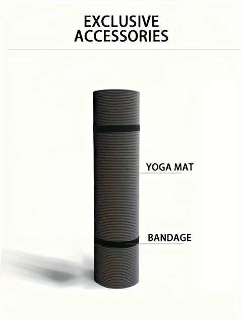 15/20 mm dicke NBR-Yogamatte, feuchtigkeitsbeständig, für den Außenbereich, rutschfest, langlebig, für Camping, Picknick, Übungen, Fitness, Workout – Detail 9