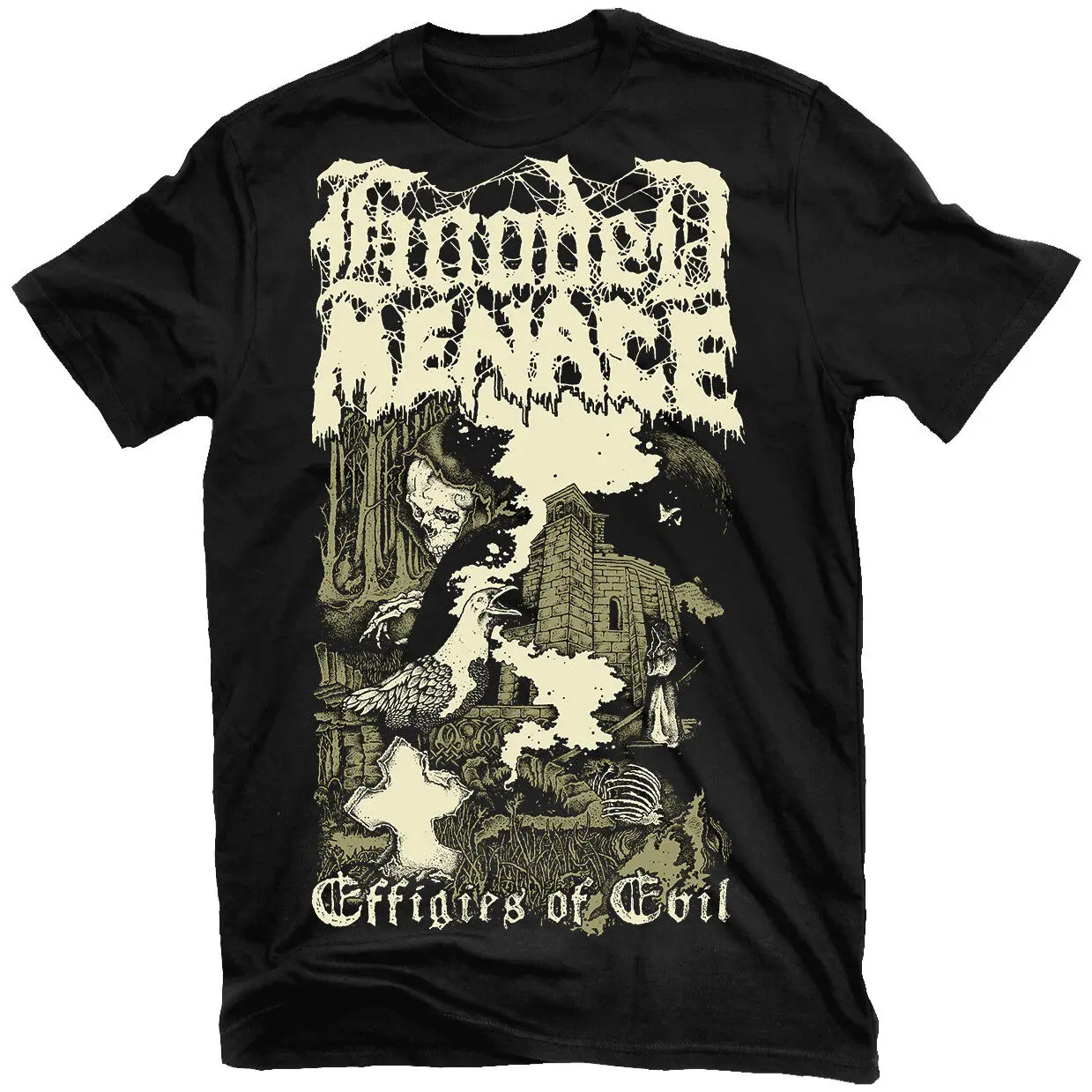 HOODED MENACE Effigies Of Evil T-Shirt NEW! Relapse Records TS4259