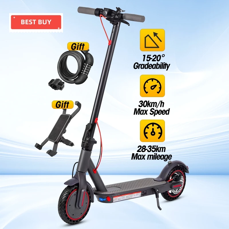 

STLF WJW CJM EU USA Warehouse Free Shipping Pro 250W Brushless Motor 36V 10.4Ah Affordable Adults Electric Scooters