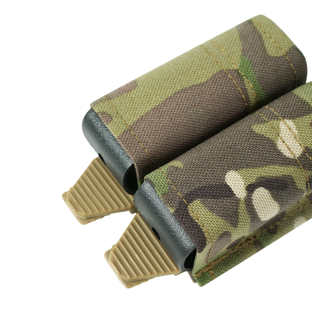 Fast 9mm Double Mag Pouch Hunting Outdoors Molle System Accessories Waist Bag Equipment New Quick Pull Storage
