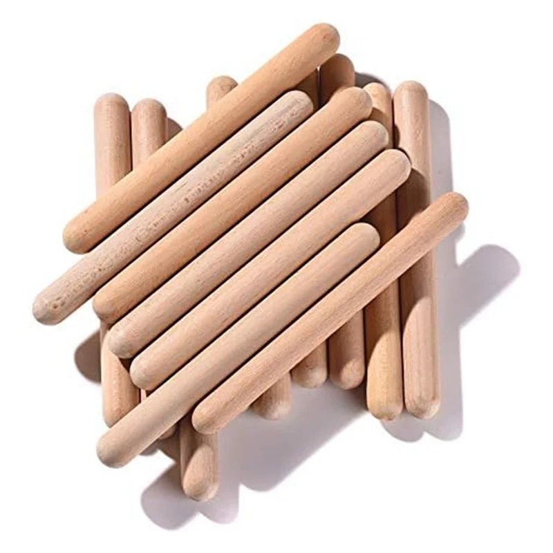 Rhythm Music Lummi Sticks for Kids, 16 Pack Sticks with Carry Bag, 8 Inch Children Musical Toy