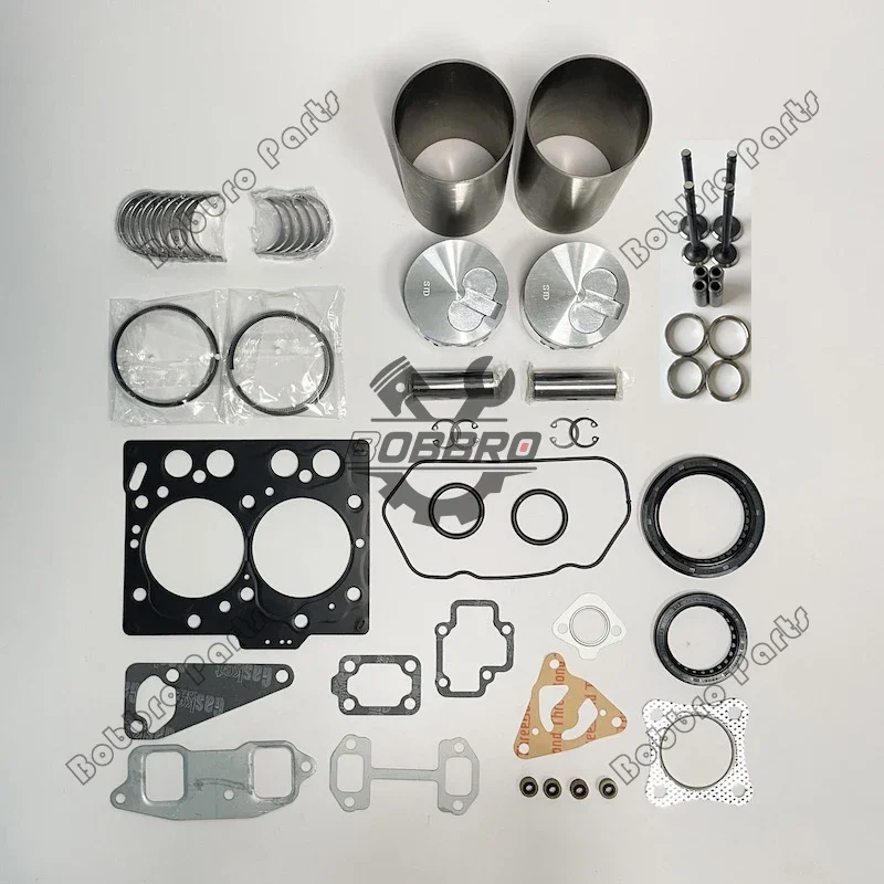 2D68E 2D68E-3A 2D68E-N3C Overhaul Rebuild Kit Full Gasket Piston Ring Main Rod Bearing For Komatsu Excavator Engine Parts