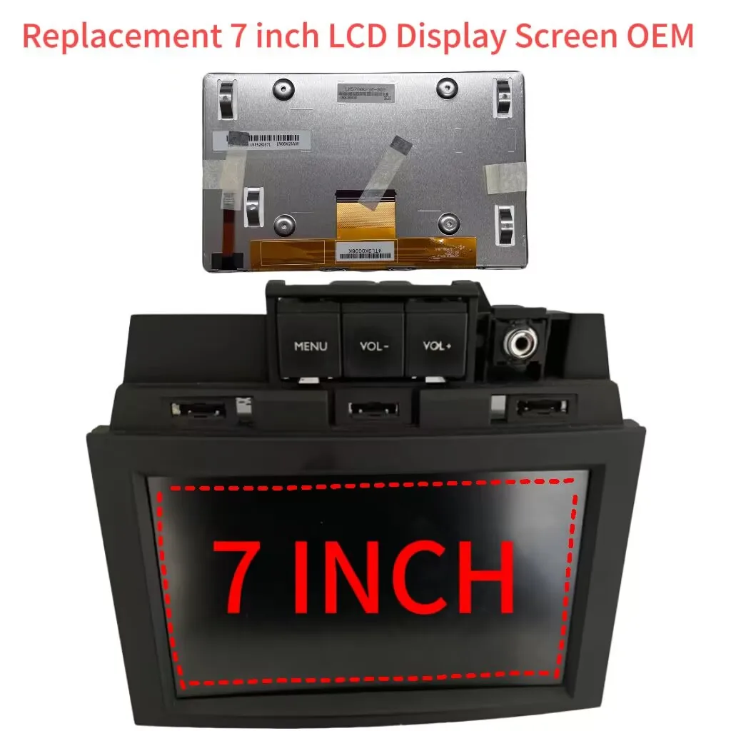 Replacement Citroen Berlingo 7" Radio Navi LCD Display Touch Screen LMS700KF30 TM070RDHG61