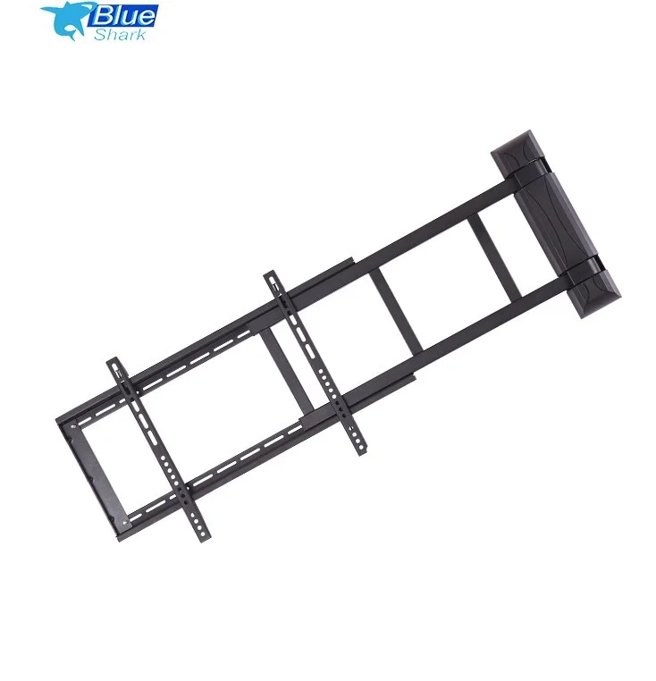 Factory Wholesale length adjustable 120-160 CM suit for 85'' Inch to 98'' Inch screen Motorized super length tv mount