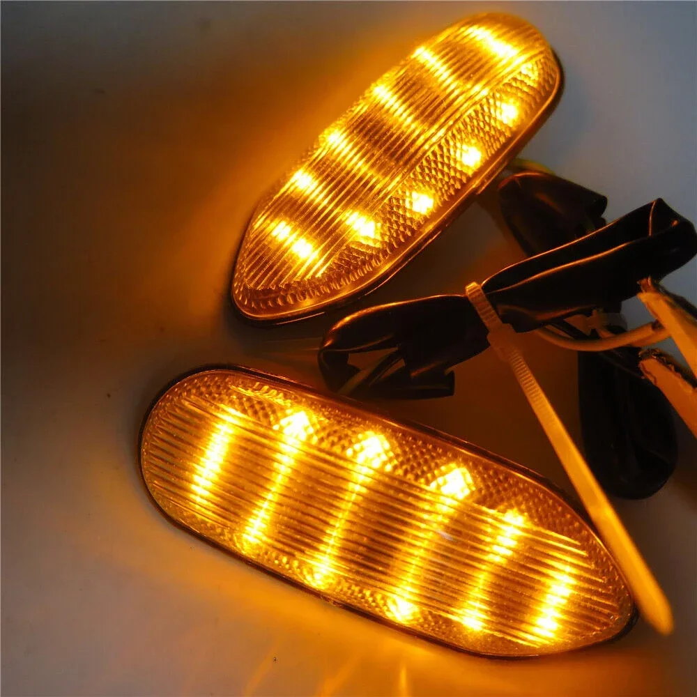 

Turn Signal Indicator Blinkers Lights for Suzuki Gsxr600 750 2006-2007 GSXR1000 2005-2006 Clear Motorcycle Parts