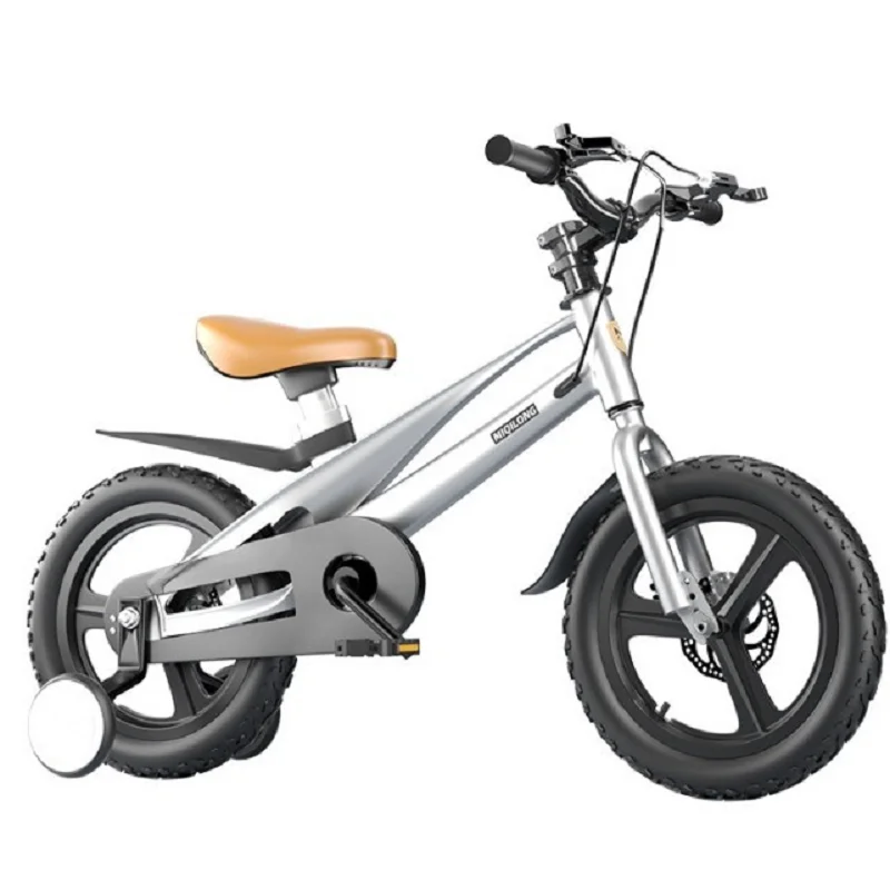 Bicicletas inteligentes para niños de aleación de magnesio con ruedas de entrenamiento | Pintura termocrómica