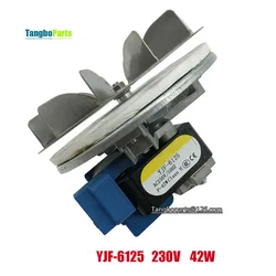 High Temperature Smoke Exhaust Induced Draft YJF-6125 220V 42W Fan Motor For Pellet Furnace Wood Burning Biomass Oven