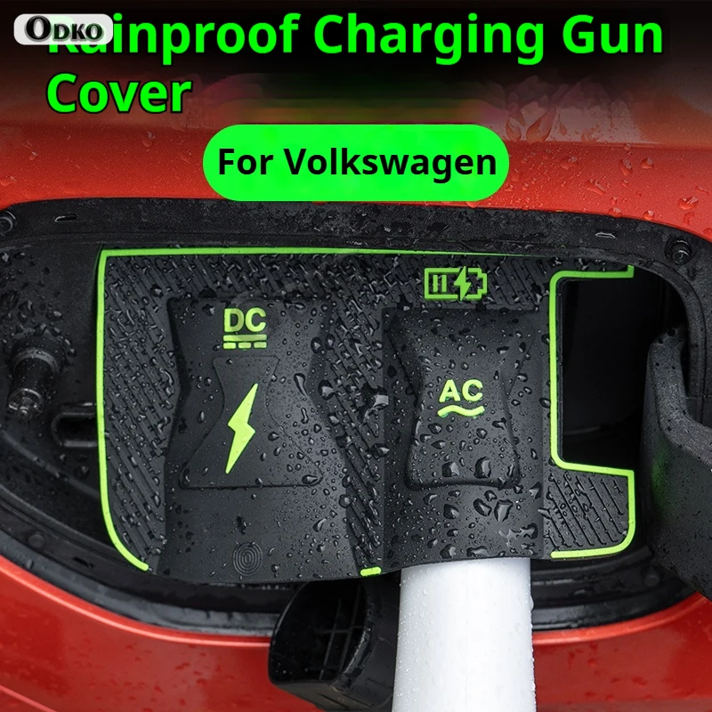 

For Volkswagen ID3 ID4 ID6 Dedicated New Energy Car Charging Port Waterproof Protector Cover Gun Rain Cover Charger Port Cover