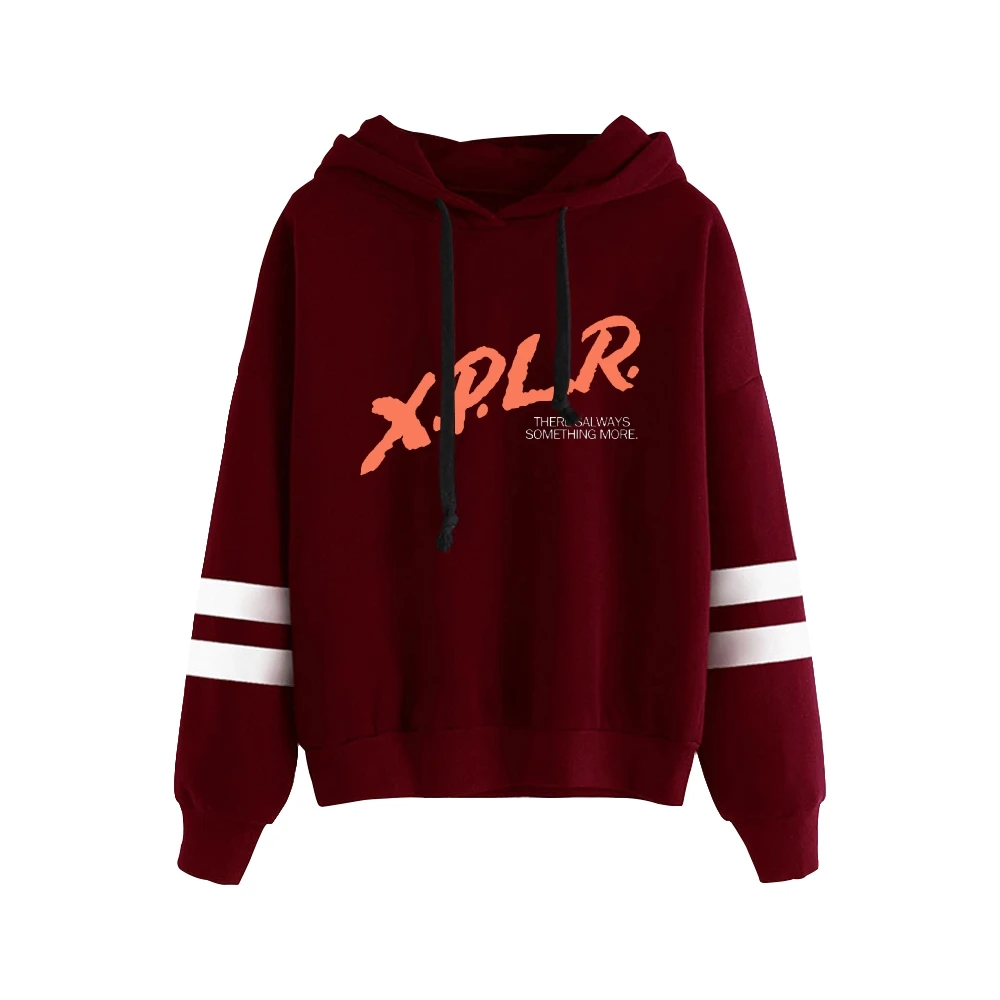 

XPLR Sam and Colby Dare Hoodie Unisex Pocketless Parallel Bars Sleeve Sweatshirt 2023 Casual Style Men Women's Clothes