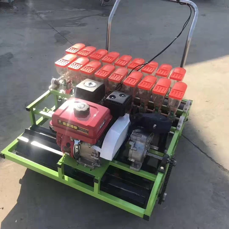 Multifunction Hand Push Vegetable Seeder Machine for Carrot Onion Lettuce Grass Rapeseed Planting with Small Size