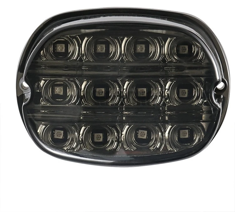 

Suitable for Harley Glide Motorcycle Modified Brake Light Tail Light Retro LED Rear Tail Light