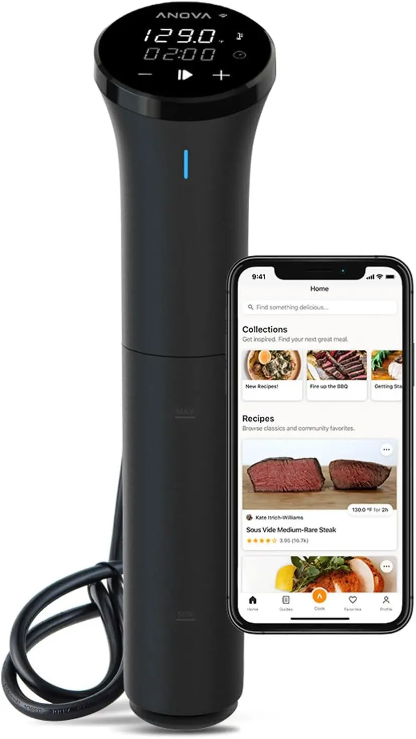 

Sous Vide Precision Cooker Nano 3.0, 800W WiFi, Compact Size for Perfect Meals