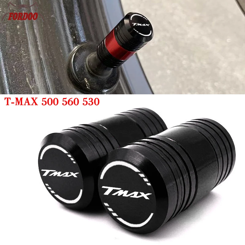 

For YAMAHA T-Max 560 TMAX 530 SX DX TECH MAX TMAX560 Tmax500 all years Accessories Motorcycle CNC Wheel Tire Valve Caps Plugs