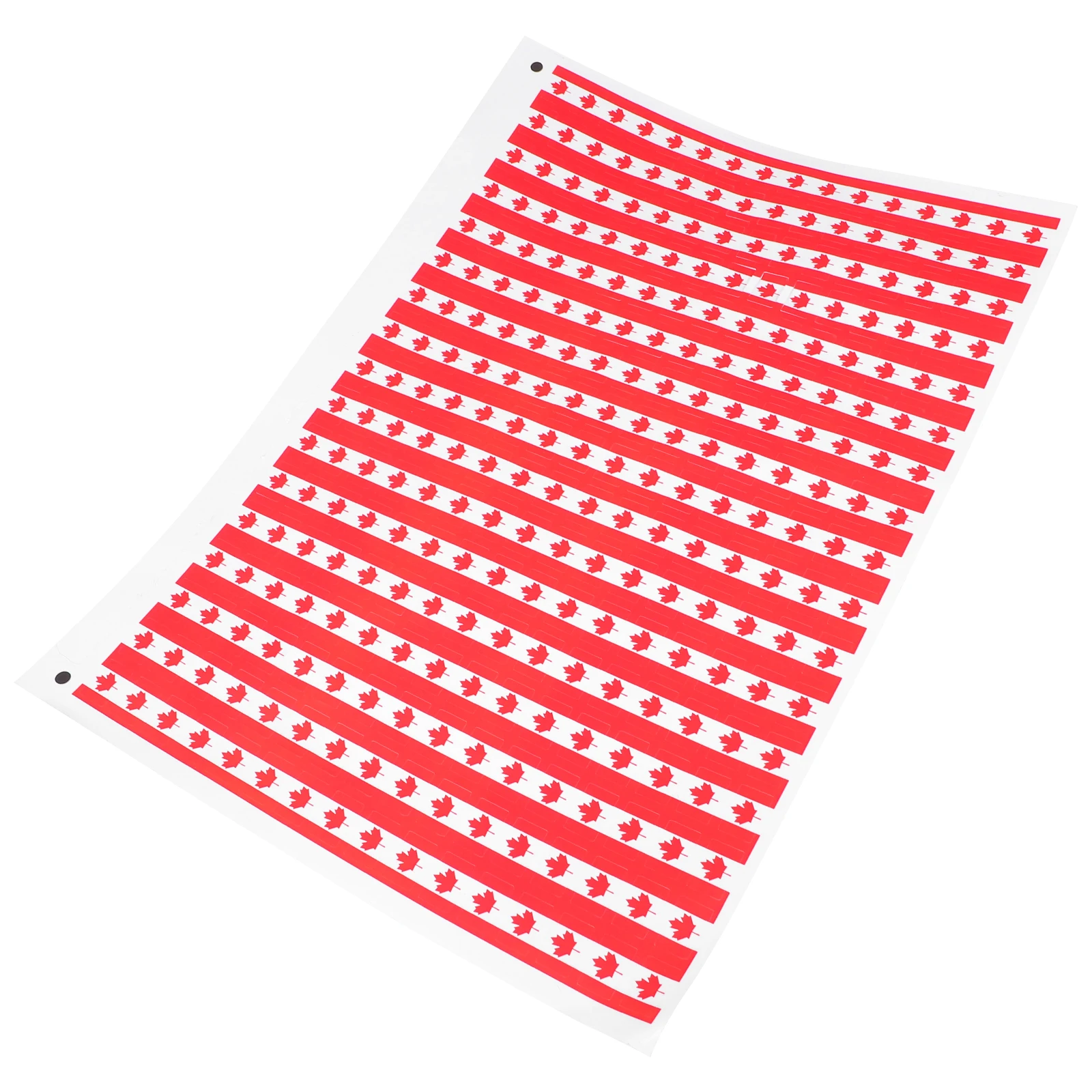 

260pcs Canadian Flag Stickers National Decals Waterproof Tear Resistant Adhesive Car Window Scrapbooking Album Folder Decor