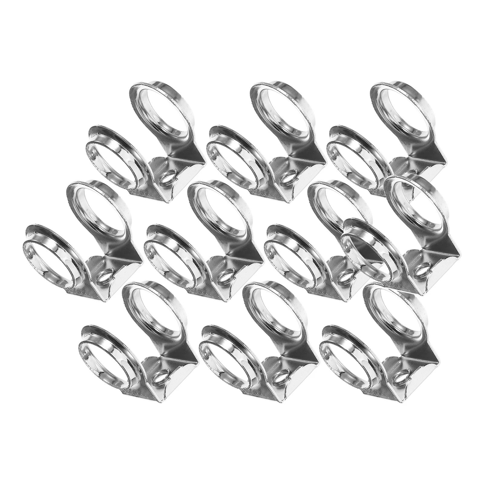 

10 Pcs Drum Kit Accessories Extension Holder Clamp Mounted Connecting Clip Festival