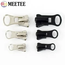 5/10/20Pcs 3# 5# 8# 10# Zipper Sliders for Resin Zippers Bag Garment Pocket Zip Puller Head Repair Kit DIY Sewing Accessories