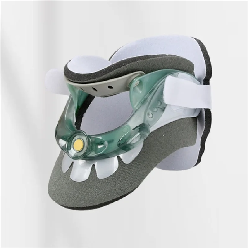 A97T 5X Cervical Traction Device Neck Corrector Cervical Collar Neck Stretch Protector Spine Fixation Support