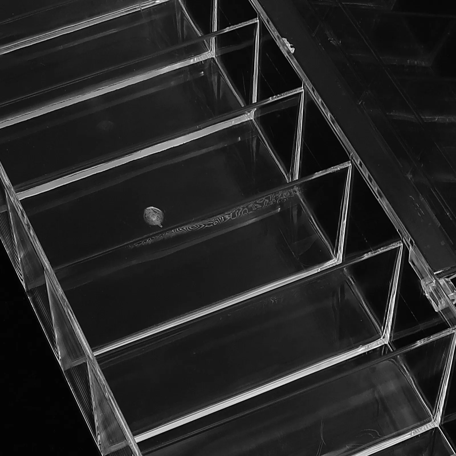 Car Display Case 1:64 Scale Clear Plastic Storage Box 8 Grids Transparent Organizer for Collectors Vehicle Display Storage view 6