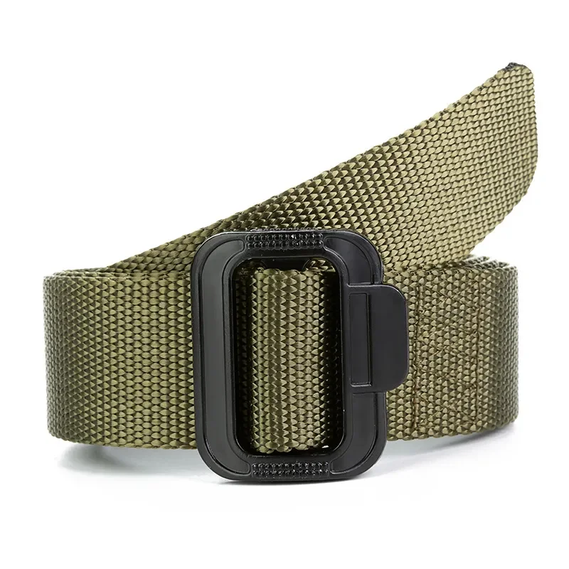 2023 New Trend Men\'s Military Belt Multi Color Adjustable Belt Men\'s Outdoor Travel Tactical Belt with Aluminum Alloy Buckle