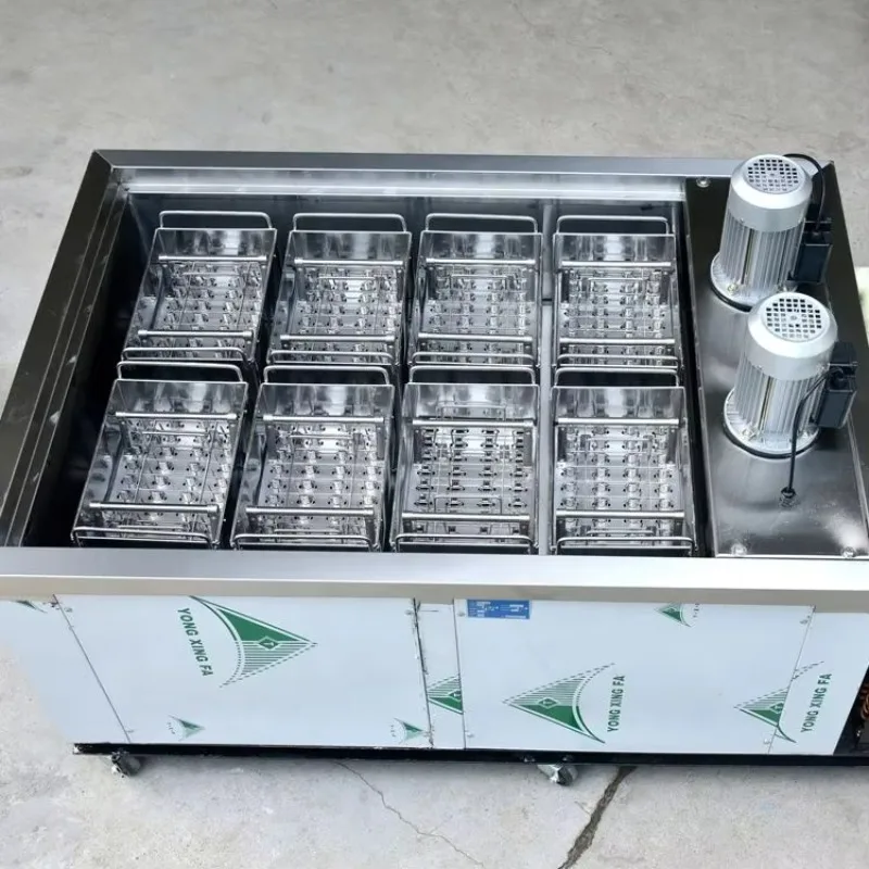 New Condition 8 Molds Ice Lolly Maker Machine Popsicle & Lollipop Machine for Fruit & Milk Ingredients customized