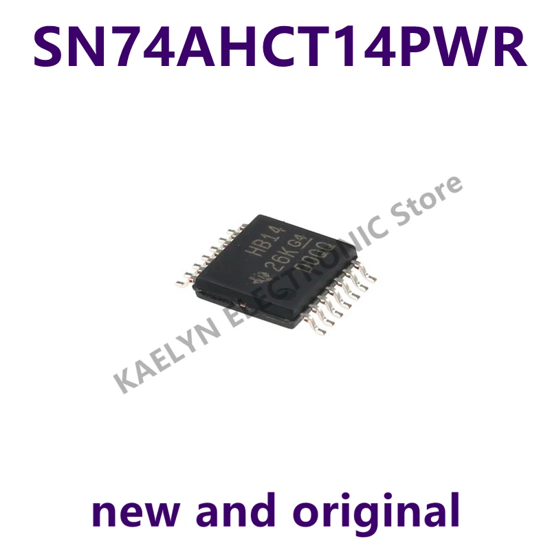

10 шт./лот, новый и оригинальный SN74AHCT14PWR SN74AHCT14, инвертор IC, 6-канальный триггер Шмитта, 14-TSSOP