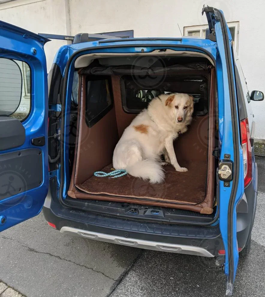 Chalet Gonflable pour Animaux de Compagnie, Electrolux, Abri Confortable pour Chien et Chat, Voyage en Voiture