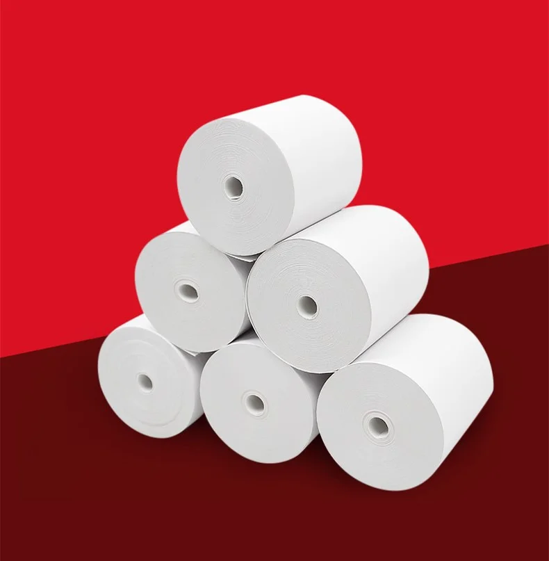 1 rolos POS térmica 57*40 papel térmico caixa registradora Papel recibo térmico um supermercado pos 57 mm