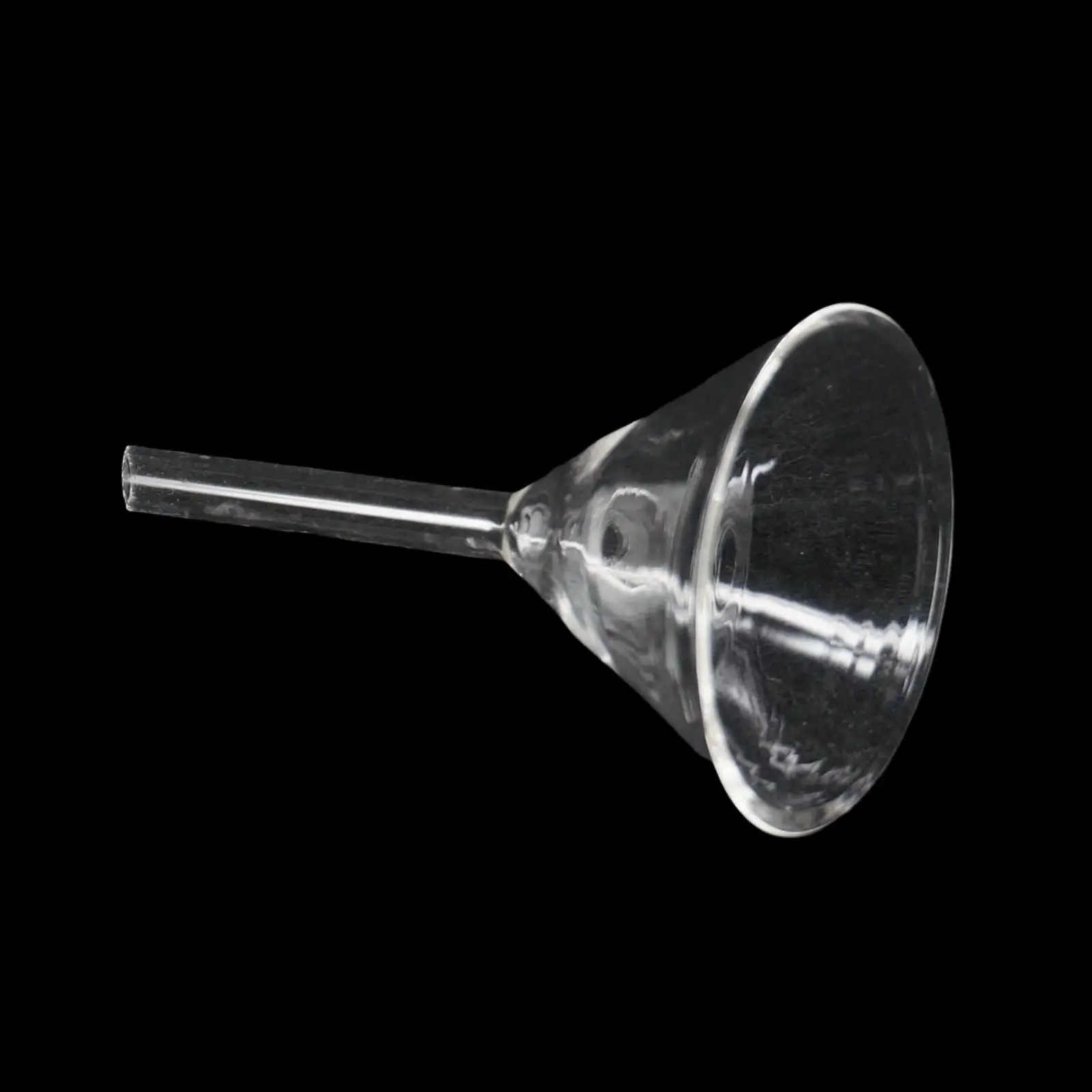 30mm To 120mm Lab Borosilicate  Glass Funnel Borosilicate Glassware Triangle Funnel