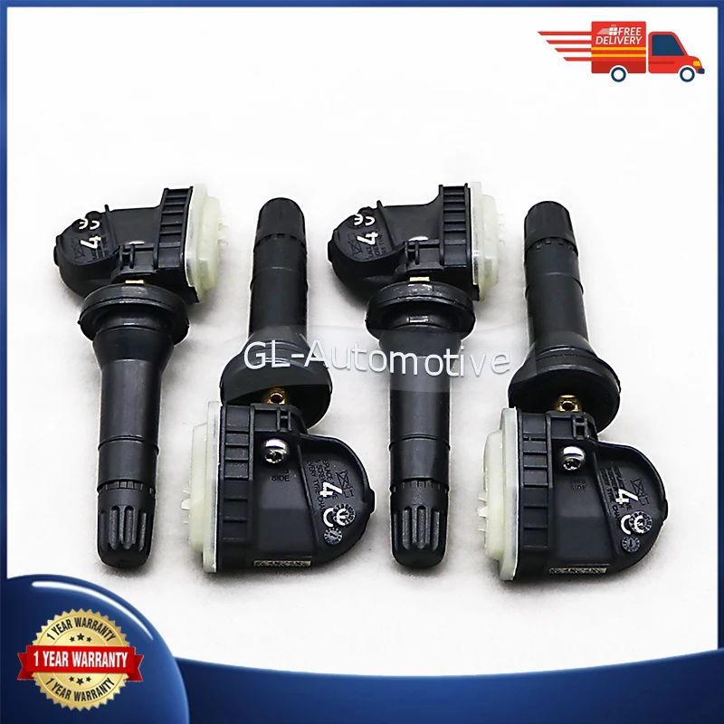 

4PCS Car Tire Pressure Monitoring Sensor TPMS Sensor For Cadillac CT4 CT5 2021-2022 13530661 433MHZ