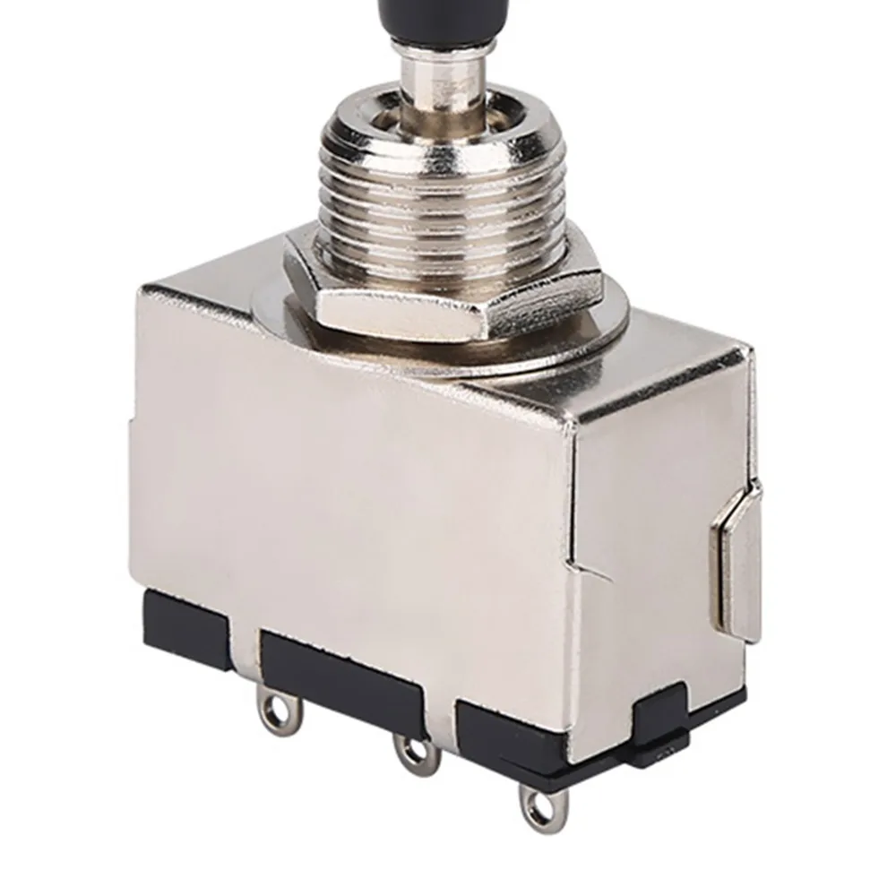 

Закрытый ​ 3-позиционный тумблер ​ Черный наконечник ​ Селекторный переключатель ​ Гитарный 3-позиционный селекторный переключатель, тумблер для электрогитары