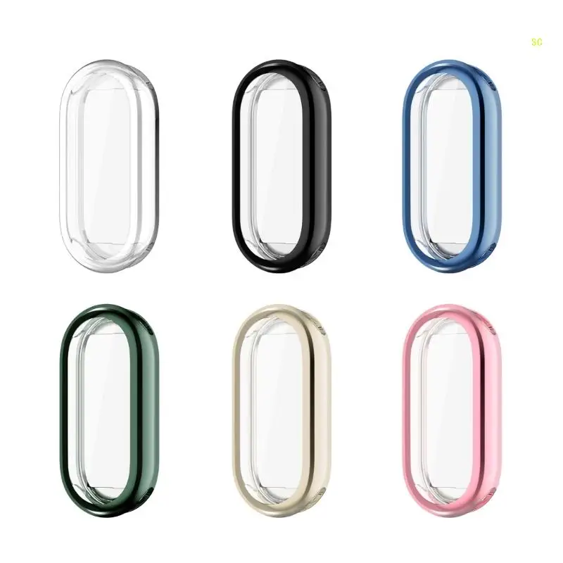 ป้องกันหน้าจอกันชน-Shellกรอบนุ่มสำหรับMi-Band 8 นาฬิกาDropshipping