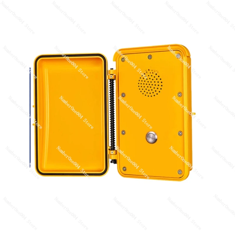 Suitable for tunnel intercom amplification phone, tunnel emergency one key dialing waterproof and dustproof phone KNSP-04