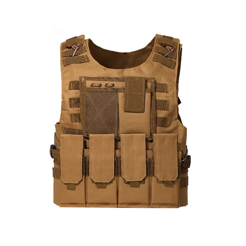 Tactical Hunting Camouflage Vest Combat Security Tactical Vest Waistcoat CS Game Airsoft Assault Molle Vest Equipment Outdoor